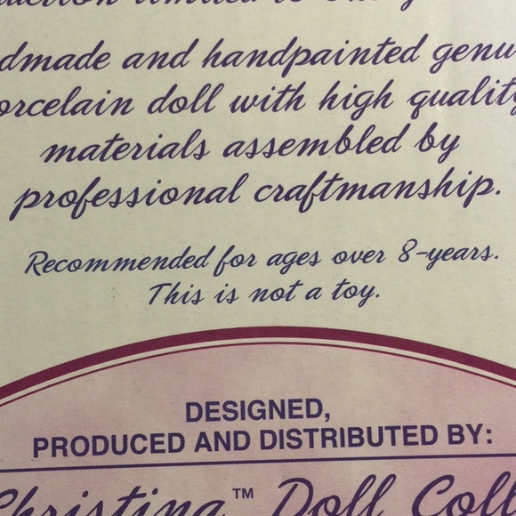 Girl with a golden Braids and Blue Hat “ by Christina” - Picture 6 of 8